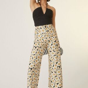 Colette Cropped Wide-Leg Pants